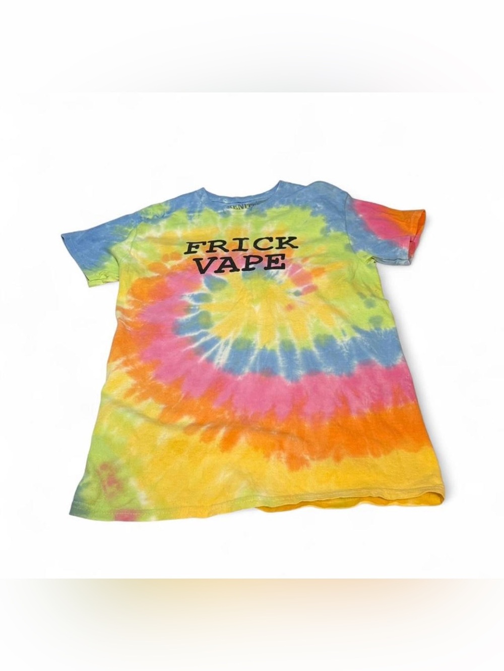 Baylen Levine Tie-Dye 'Frick Vape' Tee - Multicolor